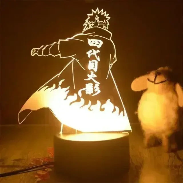 Veilleuse LED 3D Naruto – Lampe d’Ambiance Manga