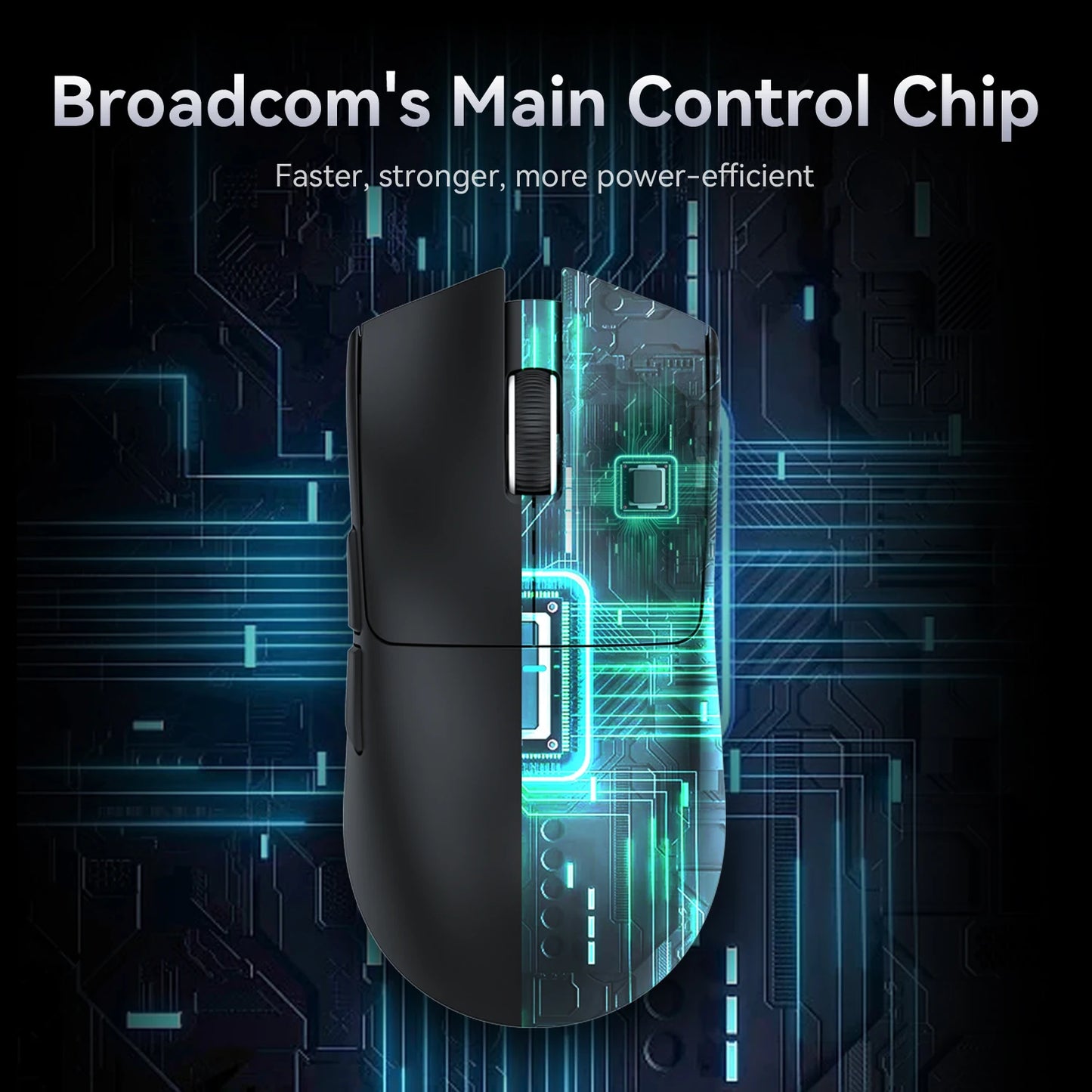 Souris Gaming Attack Shark X11 – 22000 DPI, Tri-Mode (USB, 2.4GHz, Bluetooth), Dock de Recharge Magnétique RGB