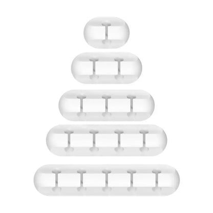 Organisateur de câbles USB en Silicone – Clips de Gestion pour Bureau et Maison
