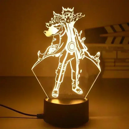 Veilleuse LED 3D Naruto – Lampe d’Ambiance Manga