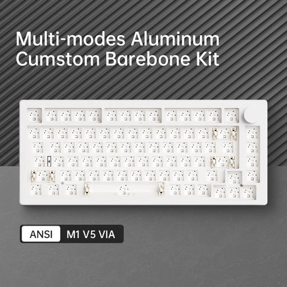 Akko MonsGeek M1 V5 – Clavier mécanique Barebone 75% Tri-Mode, VIA Compatible, Échange à chaud, RGB, Batterie 8000 mAh
