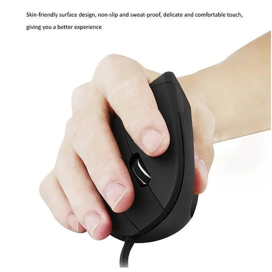 Souris Ergonomique Gaming RVB Verticale – Confort & Performance