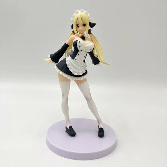 Figurine Fairy Tail – Lucy Heartfilia / Erza Scarlett / Mirajane Strauss (17 cm)