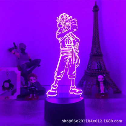 Veilleuse LED 3D One Piece – Luffy, Zoro, Nami & plus | Cadeau Anime