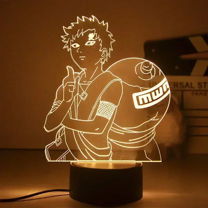 Veilleuse LED 3D Naruto – Lampe d’Ambiance Manga