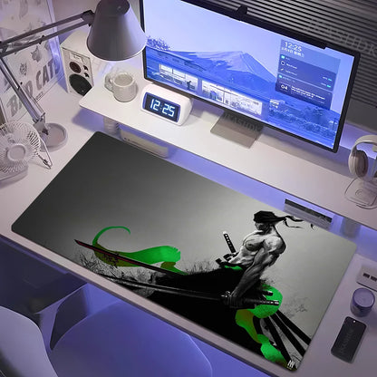 Tapis de souris XXL One Piece – Sunny & Mugiwara | Gaming & Bureau | Antidérapant | Design Anime