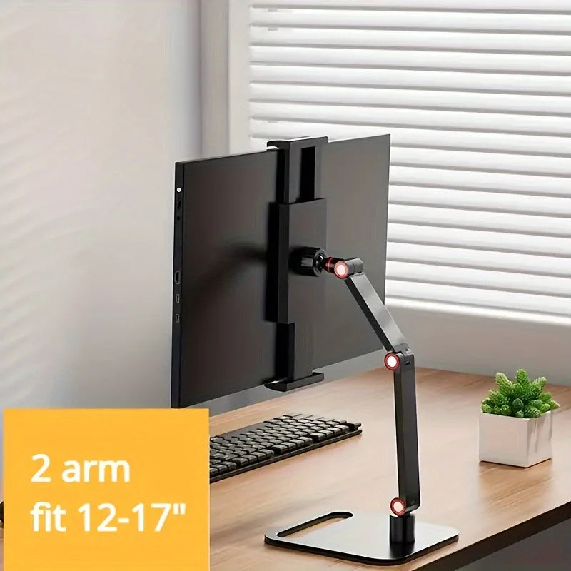 Support de Moniteur Universel Réglable – Ergonomie & Gain de Place