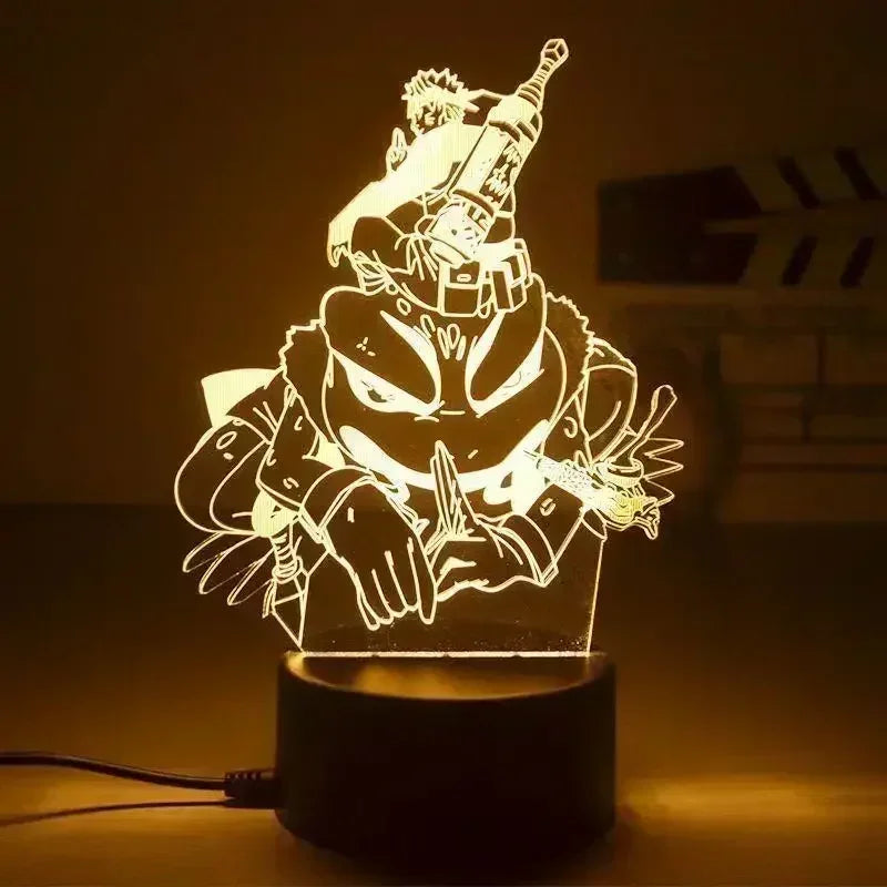 Veilleuse LED 3D Naruto – Lampe d’Ambiance Manga