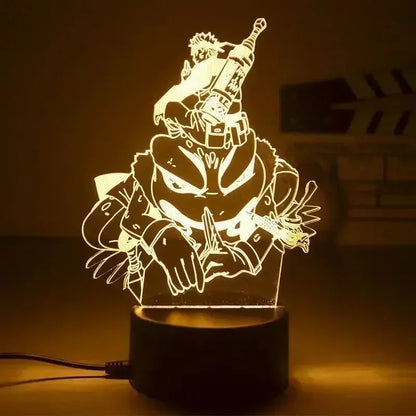 Veilleuse LED 3D Naruto – Lampe d’Ambiance Manga