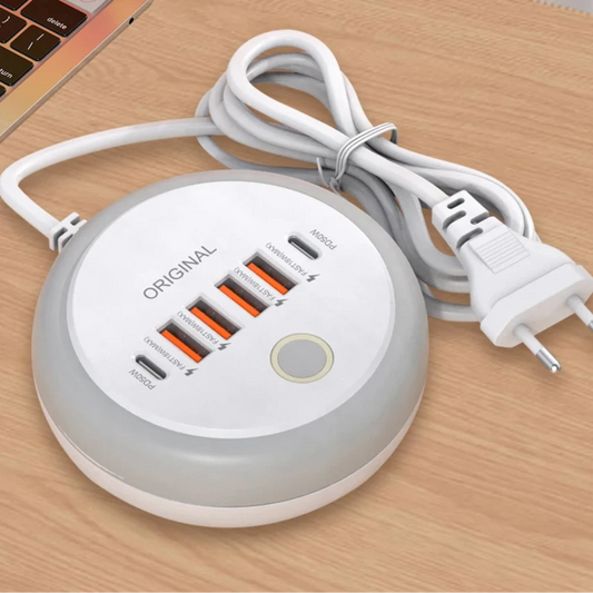 Prise Multiport USB Type-C 50W – Charge Rapide et Efficace