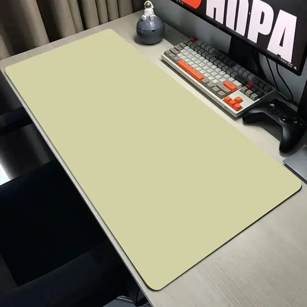 Tapis de souris XXL Minimaliste – Gaming & Bureau | Design épuré | Antidérapant