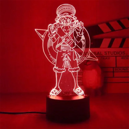 Veilleuse LED 3D One Piece – Luffy, Zoro, Nami & plus | Cadeau Anime