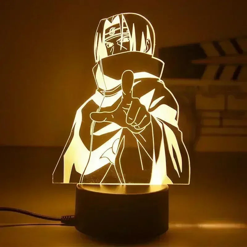Veilleuse LED 3D Naruto – Lampe d’Ambiance Manga