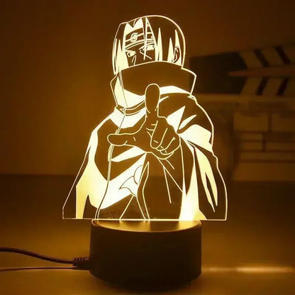 Veilleuse LED 3D Naruto – Lampe d’Ambiance Manga