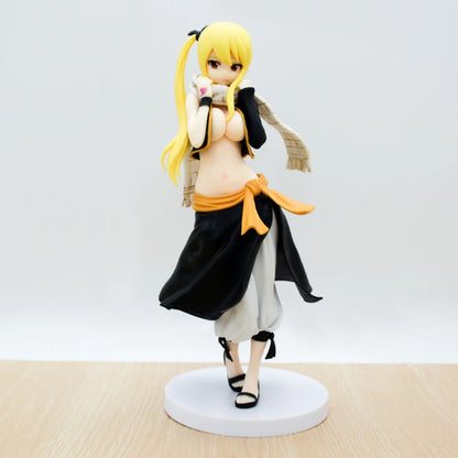 Figurine Fairy Tail – Lucy Heartfilia / Erza Scarlett / Mirajane Strauss (17 cm)