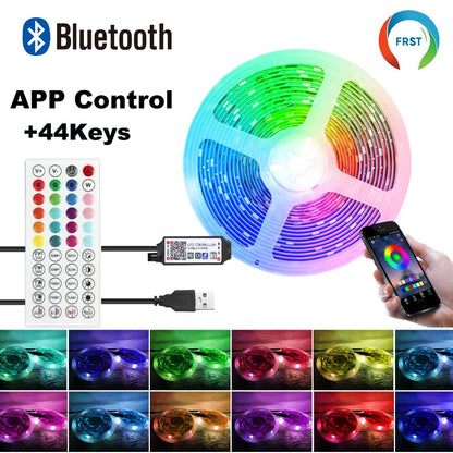 Bande LED RGB 5050 Bluetooth – Ambiance Lumineuse Connectée