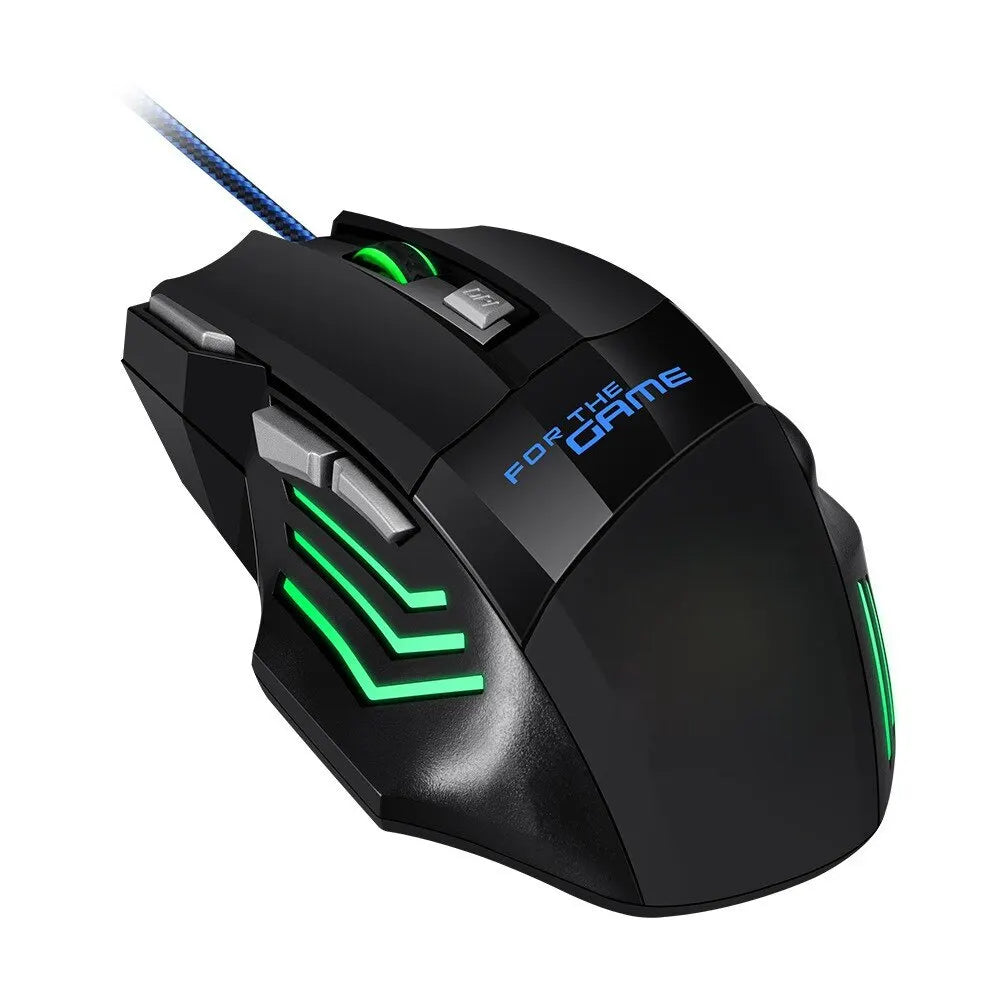 Souris Gamer Filaire RGB – 7D Ergonomique | USB Hyperspeed | PC & Laptop