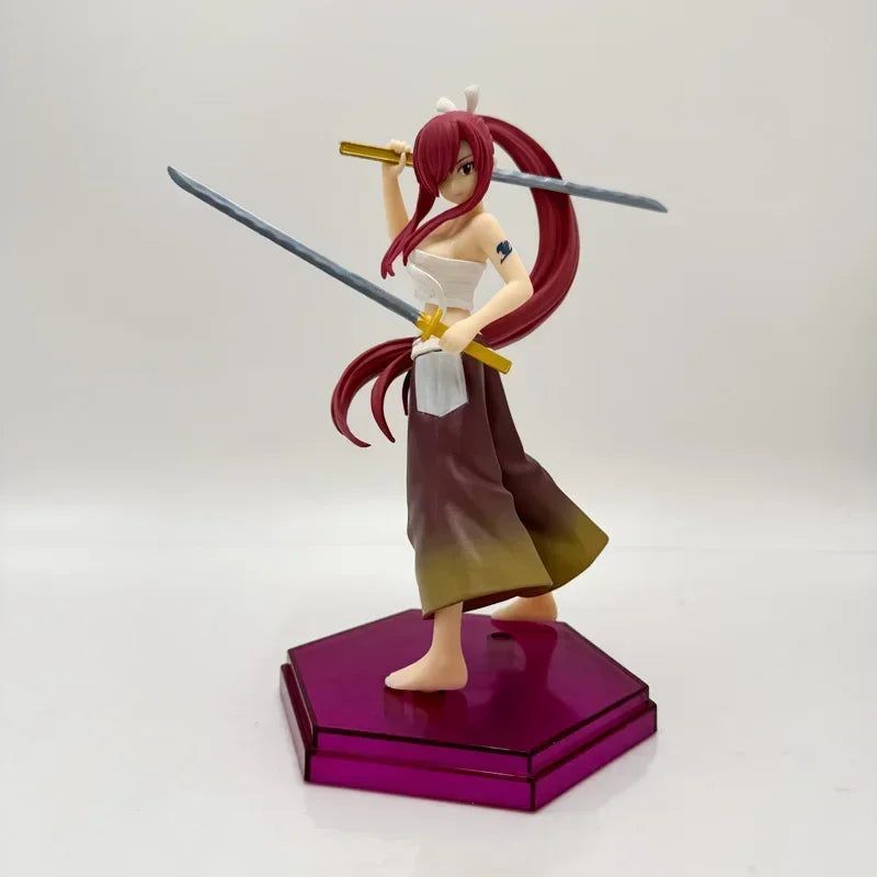 Figurine Fairy Tail – Lucy Heartfilia / Erza Scarlett / Mirajane Strauss (17 cm)