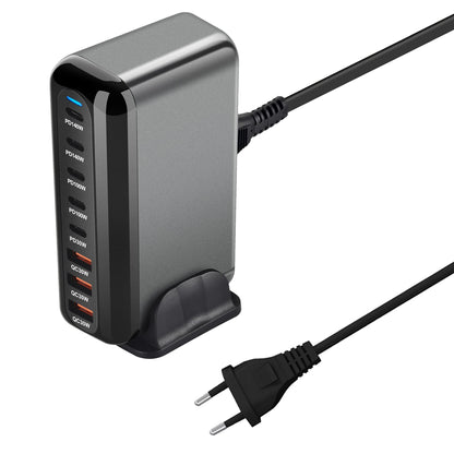 Chargeur Rapide USB Type-C 600W GaN 3.0 - 8 Ports Ultra-Puissants