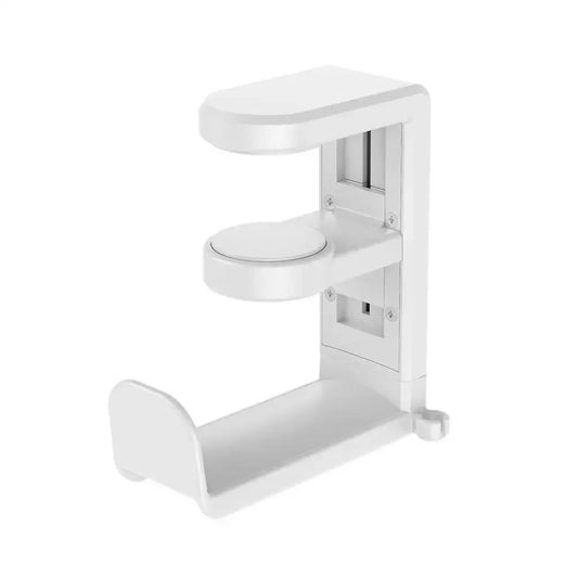 Support de crochet de casque de support de casque de jeu de PC, support de cintre avec 360 réglable ° Pince à bras rotatif, sac universel pour support de bureau