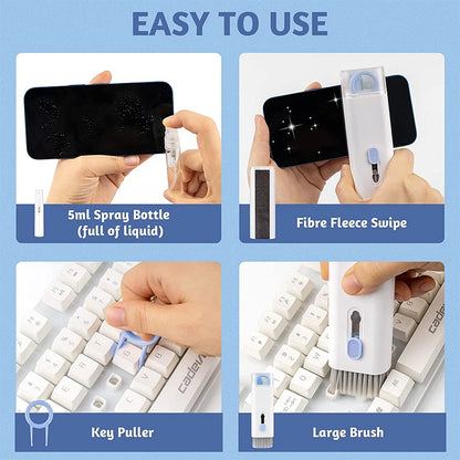 Kits de nettoyage de clavier 7 en 1