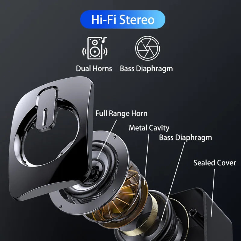 Haut-Parleurs PC Stéréo RGB – Son Hi-Fi avec Bass Renforcé, Connexion USB, Design LED Gamer