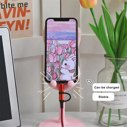 Support de Téléphone Lapin – Mignon & Pratique