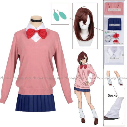 Cosplay Momo Ayase – Dan Da Dan (Set Complet avec Perruque & Accessoires)
