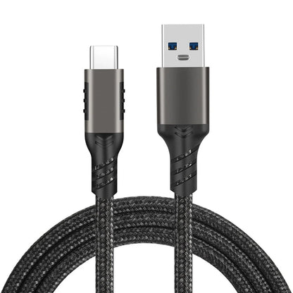 Câble USB 3.2 Gen2 A vers USB-C – 10 Gbps, Charge Rapide 60W, Nylon Tressé