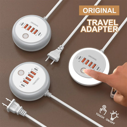 Prise Multiport USB Type-C 50W – Charge Rapide et Efficace