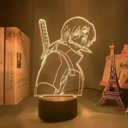 Veilleuse LED 3D Naruto – Lampe d’Ambiance Manga