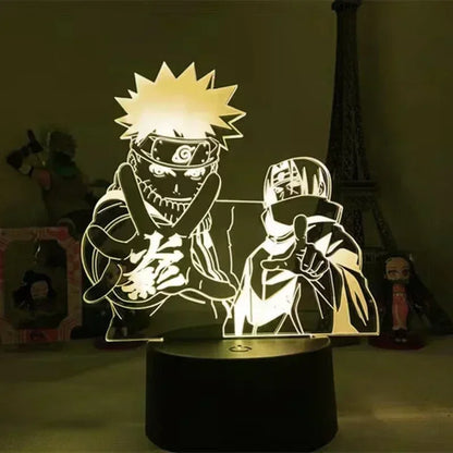 Veilleuse LED 3D Naruto – Lampe d’Ambiance Manga