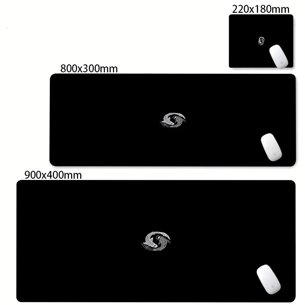 Tapis de souris XXL Japonais Koi – Gaming & Bureau | Antidérapant | Design Anime