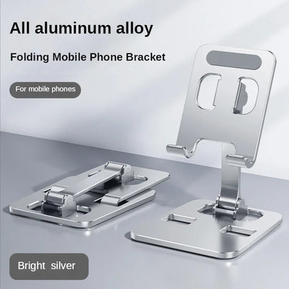 Support de Téléphone Pliable en Aluminium – Élégant & Robuste