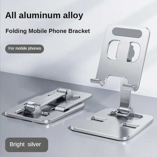 Support de Téléphone Pliable en Aluminium – Élégant & Robuste