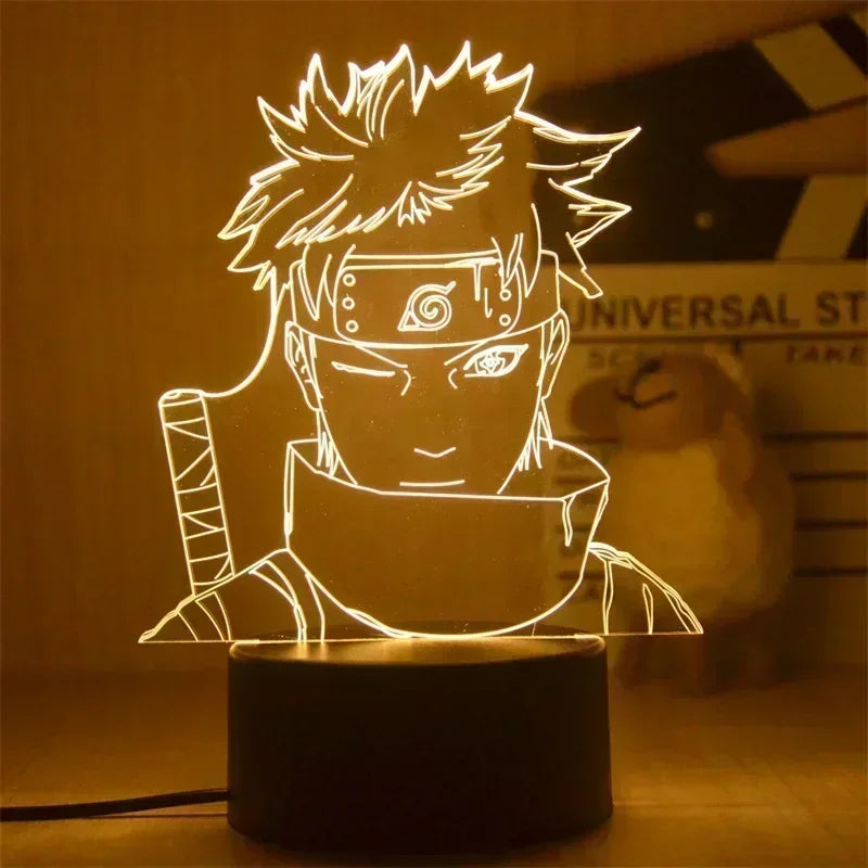 Veilleuse LED 3D Naruto – Lampe d’Ambiance Manga