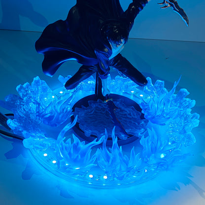 Figurine LED Solo Leveling – Sung Jin Woo | Lampe Collector Gamer & Otaku