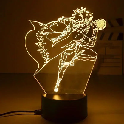 Veilleuse LED 3D Naruto – Lampe d’Ambiance Manga