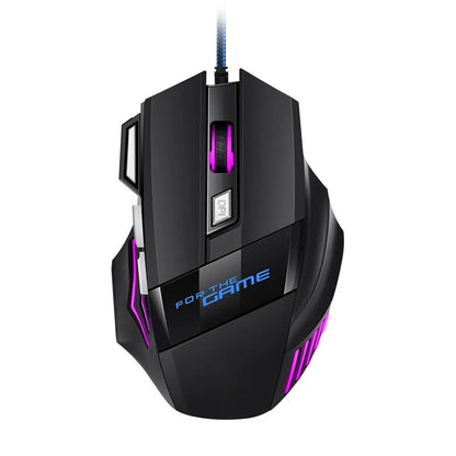 Souris Gamer Filaire RGB – 7D Ergonomique | USB Hyperspeed | PC & Laptop