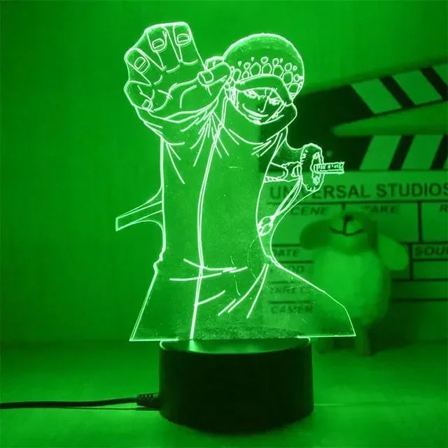 Veilleuse LED 3D One Piece – Luffy, Zoro, Nami & plus | Cadeau Anime