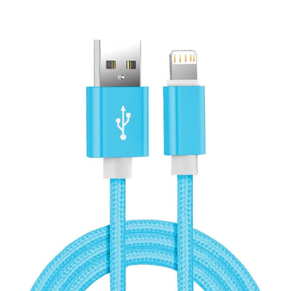 Câble USB Tressé en Nylon pour iPhone – Charge Rapide & Résistant