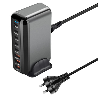 Chargeur Rapide USB Type-C 600W GaN 3.0 - 8 Ports Ultra-Puissants