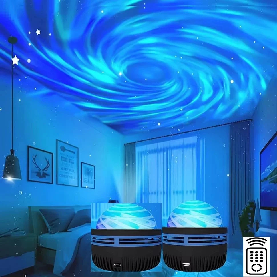 Projecteur LED Galaxie – Créez un Ciel Étoilé Chez Vous