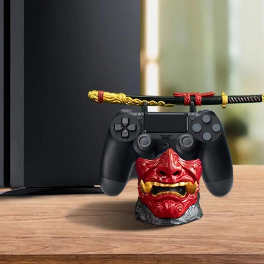 Support de Manette War Ghost avec Katana – Design Japonais Unique pour PS5, Switch & Xbox