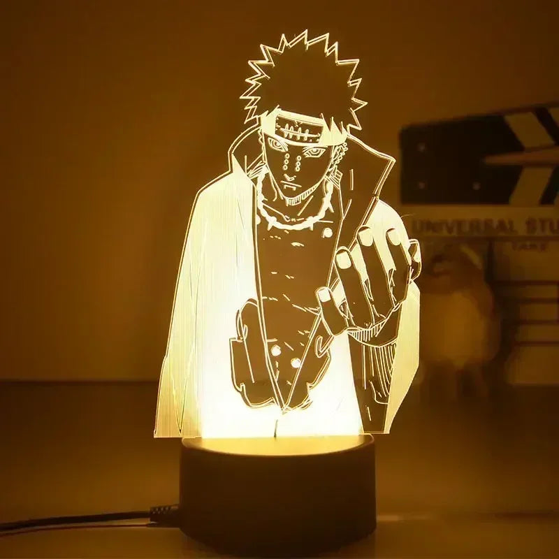 Veilleuse LED 3D Naruto – Lampe d’Ambiance Manga